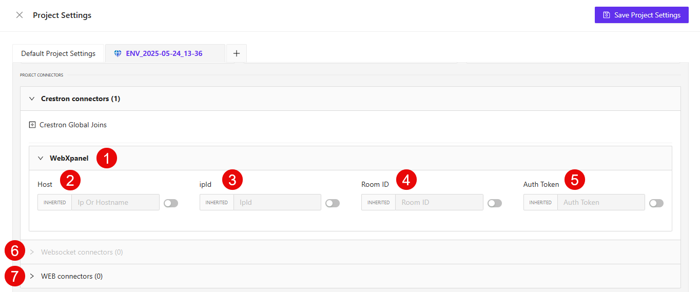 WebXpanel and Connectors