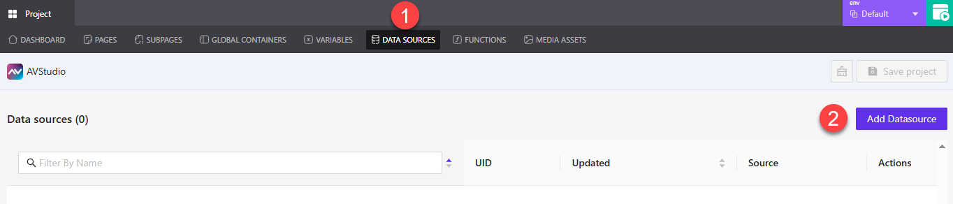 Access Data Sources