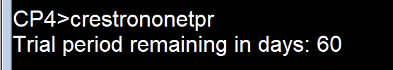 Crestron Mobility Trial period Crestron Mobility
